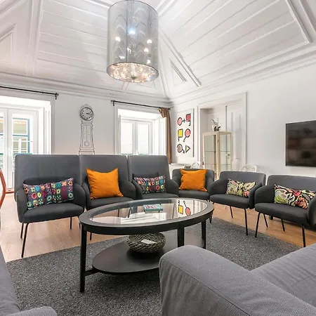 Apartment Bairro Alto Palace Special For Groups Up To 24 Guests *