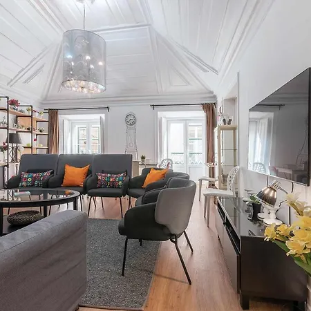 Lägenhet Bairro Alto Palace Special For Groups Up To 24 Guests *