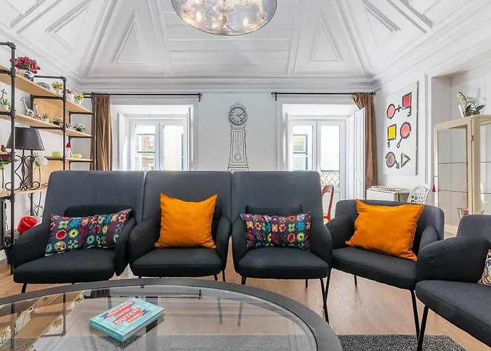 شقة Bairro Alto Palace Special For Groups Up To 24 Guests